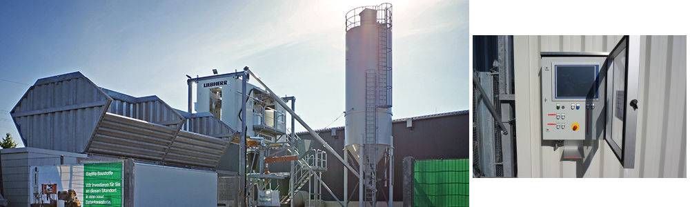 Liebherr is starting sales of the new self-service concrete plant